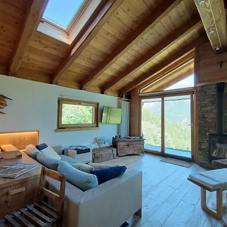Flatty Courmayeur-esclusiva Baita La Golette Appartement Courmayeur