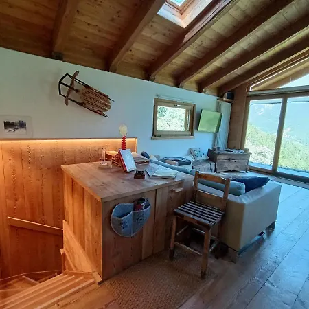 Flatty Courmayeur-esclusiva Baita La Golette Appartement